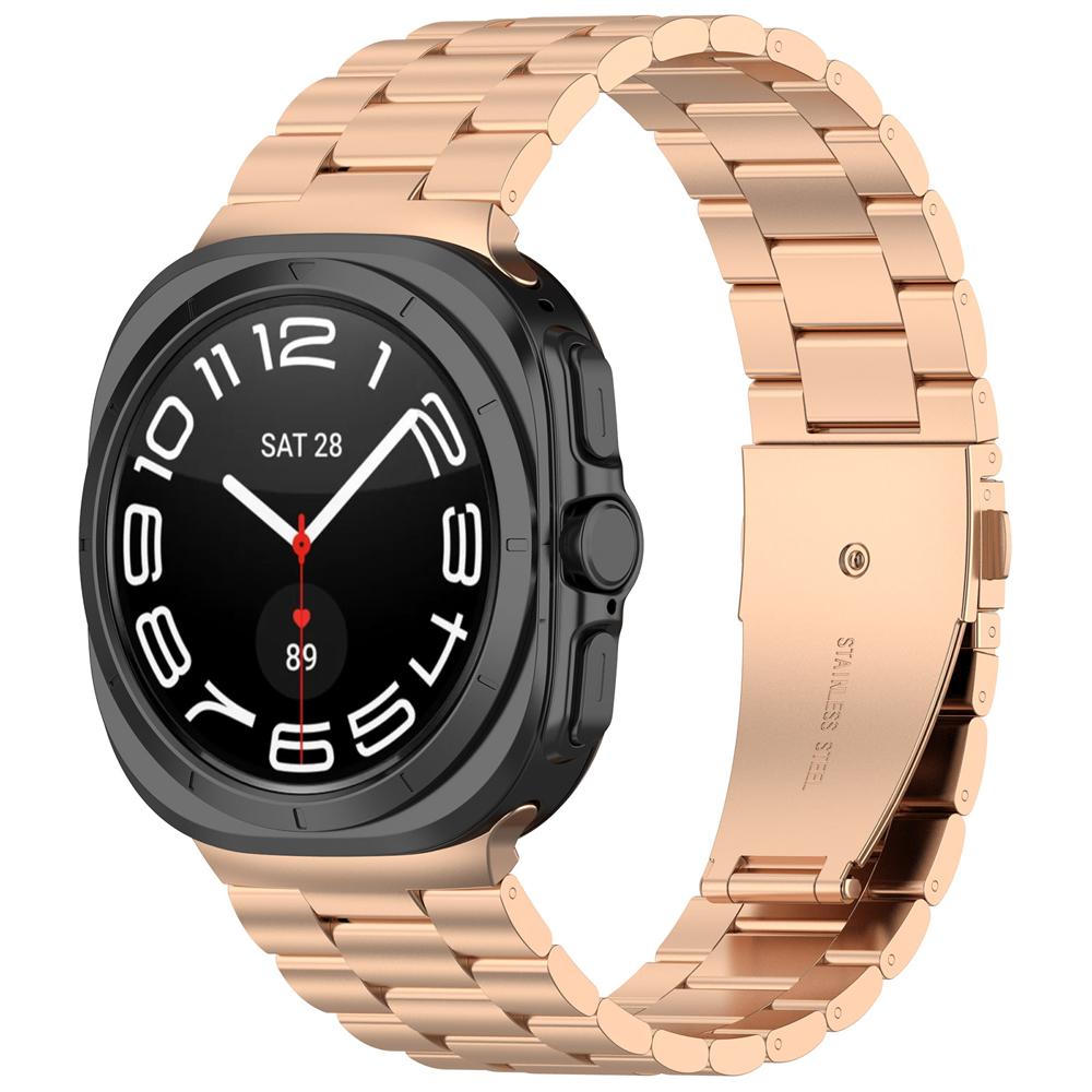 Metal Stainless Steel Strap For Samsung Galaxy Watch 7 Ultra 47MM No Gaps Watchband Correa Smartwatch Bracelet Watch7 Ultra Band