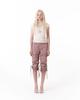 HETIT Shirred Nylon Two-Way Pants (Dusty Pink)