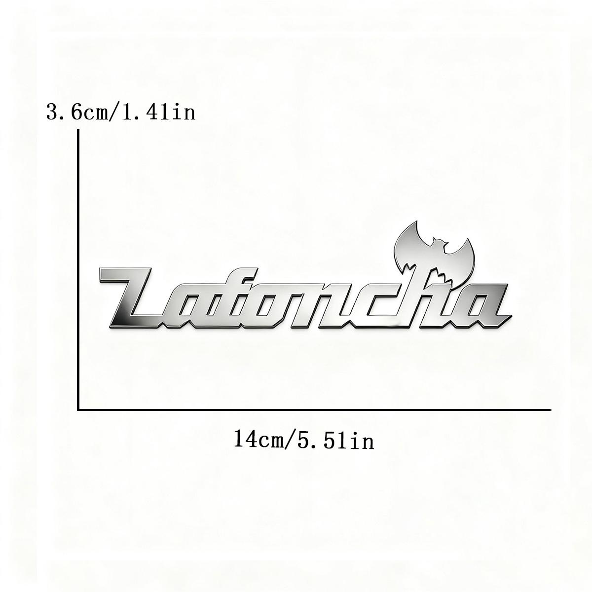 

Stainless Steel Waterproof Custom Text Font 3d Metal Stickers Car Body Decal Creative DIY Decaration Silver Color Accessories