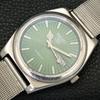 AUTOMATIC VINTAGE SEIKO 5 JAPAN 6309A MENS GREEN COLOR DIAL WATCH a701311-5 R206a-a701311