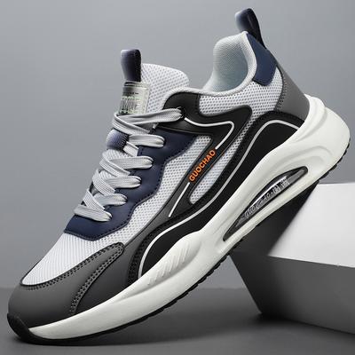 Men's Shoes New Outdoor Sports Shoes Autumn Breathable Mesh Shoes Lightweight Casual Shoes Shock-absorbing Running Shoes Men