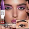 Easy Peel Off Eyebrow Gel, Tattoo Eyebrow Gel Easy Peel Off, Tinted Eye Brow, Professional Eye Brow Tint, Waterproof Sweatproof