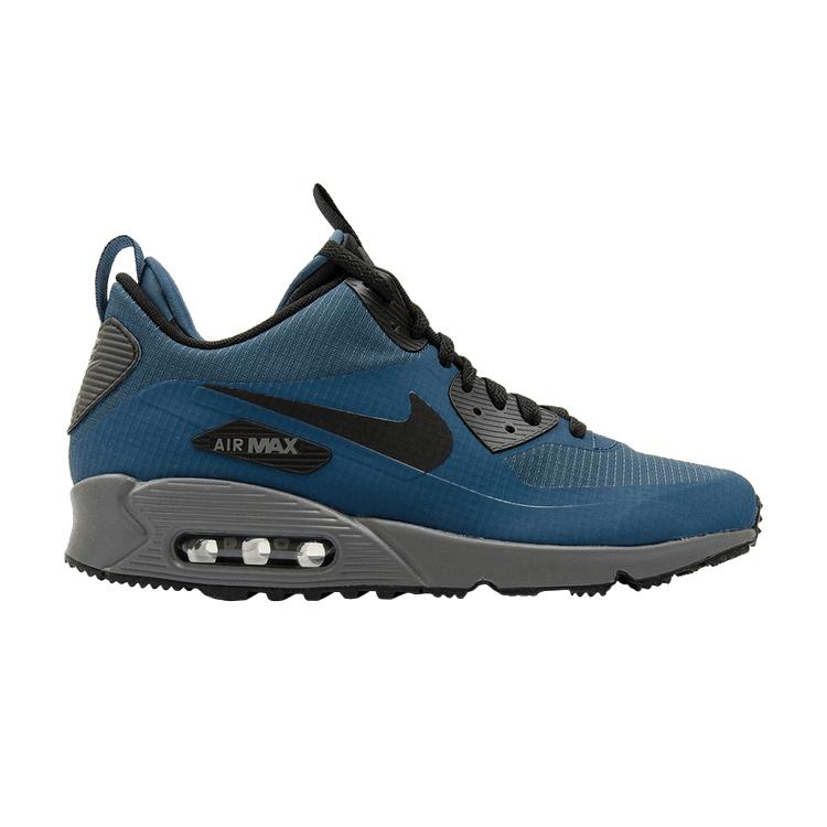 

Мужские кроссовки Nike Air Max 90 Mid Winter Blue Squadron-Blue Dark-Grey 806808-400 45