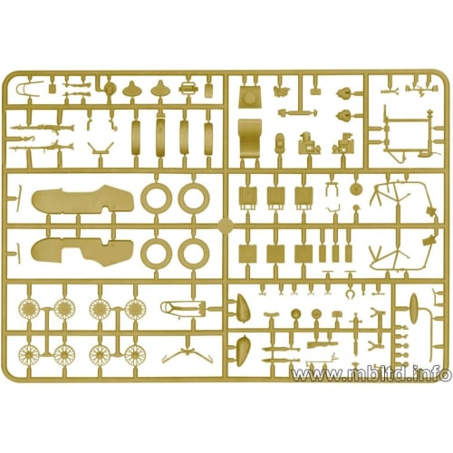 Master Box 1/35 German BMW-R75 Military Sidecar Plastic Model Kit MB35028