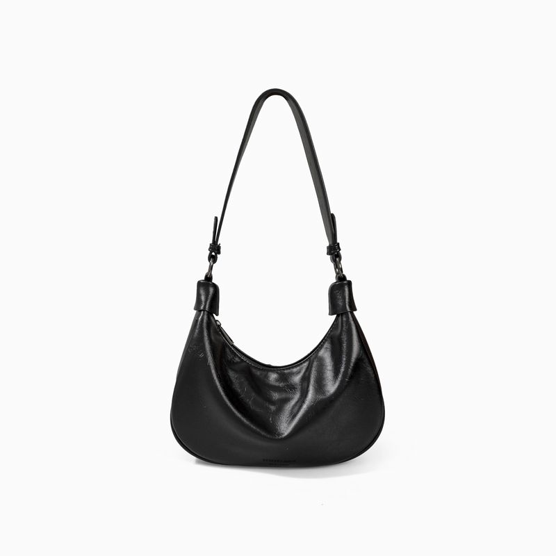 

Niche Style Retro Underarm Bag Female 2024 New Arrival Fashion Large Capacity Shoulder Work Clothing Autumn and Winter Wild Crossbody Bag Female Black