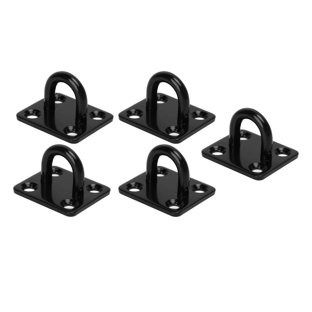 5 Pcs 5/6/8mm Ceiling Hook Thickened Door Hanging Buckle Durable Fixing Buckle  Wall Mount