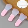3Pcs Mini Face Mask Applicator Brushes Set Mud Cream Foundation Gel Spatula DIY Skin Care Brushes Portable Makeup Tools