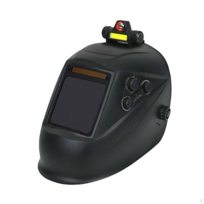 Schweißhelm Gesichtsschutzausrüstung für die Arbeit Solarbetriebene Haube Automatische Verdunkelung für ARC Weld Protect