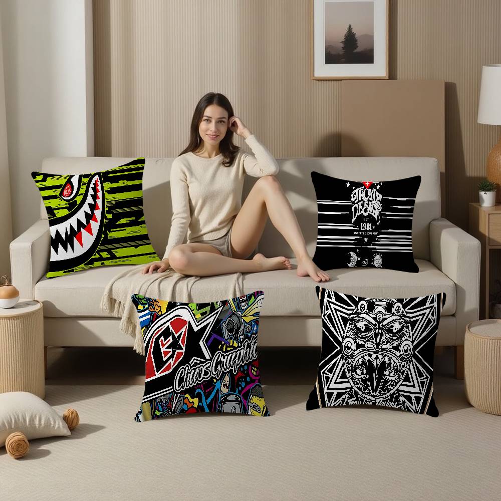 Troy Lee Design Fashion Pillow Gift Home Office Decoration Pillow Bedroom Sofa Car Cushion CoverPillow Case