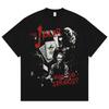 Oversized Joker Horror Streetwear Hip Hop Retro Soft Top Men Women Adults Children Boy Gril Kids Parent Child Cotton T shirt