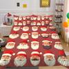 Christmas Printed Bed Cover King Size Polyester Home Textiles Teens Girl Cartoon Superior Bedroom Decor