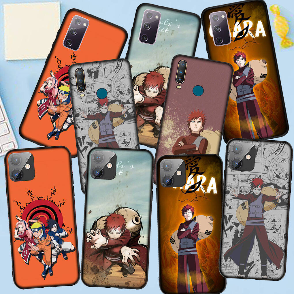 Handyhülle für iPhone 17 15 16 Plus X XR Redmi Note 14 12 11 13 Pro Max Huawei P30 P20 Lite Y9 OPPO A60 A40 A80 A18 A16 A54 Gaara Comics Naruto Cover