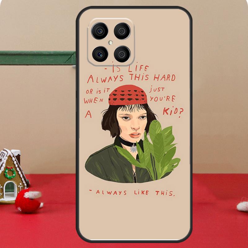 Leon The Professional Case For Honor Magic 8 7 6 Pro Honor 200 400 70 90 Lite X8c X8b X9a X9b X9c X9d Win RT Coque