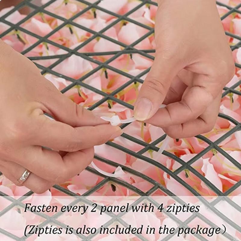 40 * 60 Large Simulated Flower Wall Shake Background Wedding Photography Wall Party Interior Decoration Simulated Fake Flower Wa