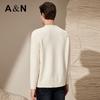 Men's Heavyweight Cashmere & Wool Blend Crew Neck Sweater