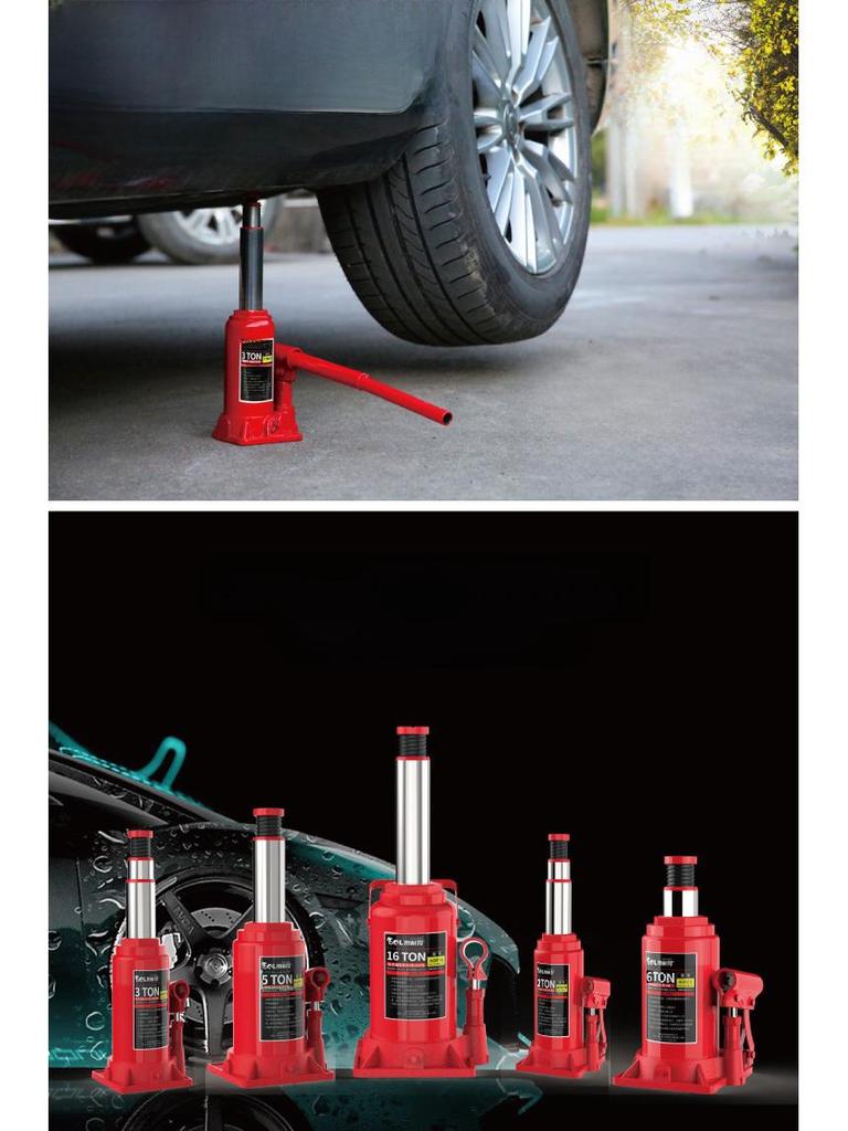Hydraulic Car Jack for Off-Road Tire Changes (2T/3T)