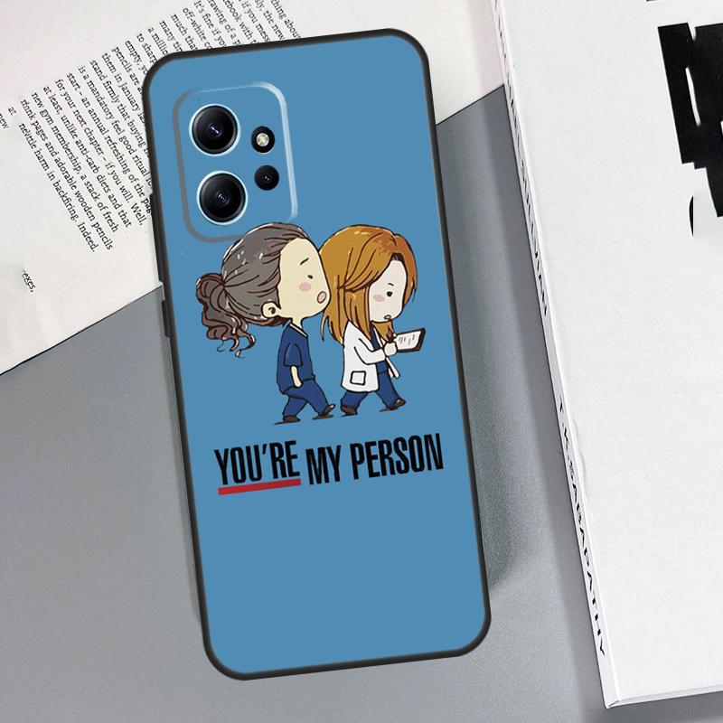 

Greys Anatomy You are my person Case For Xiaomi Redmi Note 14 10 11 12 13 15 Pro Plus Cover For Redmi 15 15C 14C 12C 10C 13C Redmi Note 12 4G