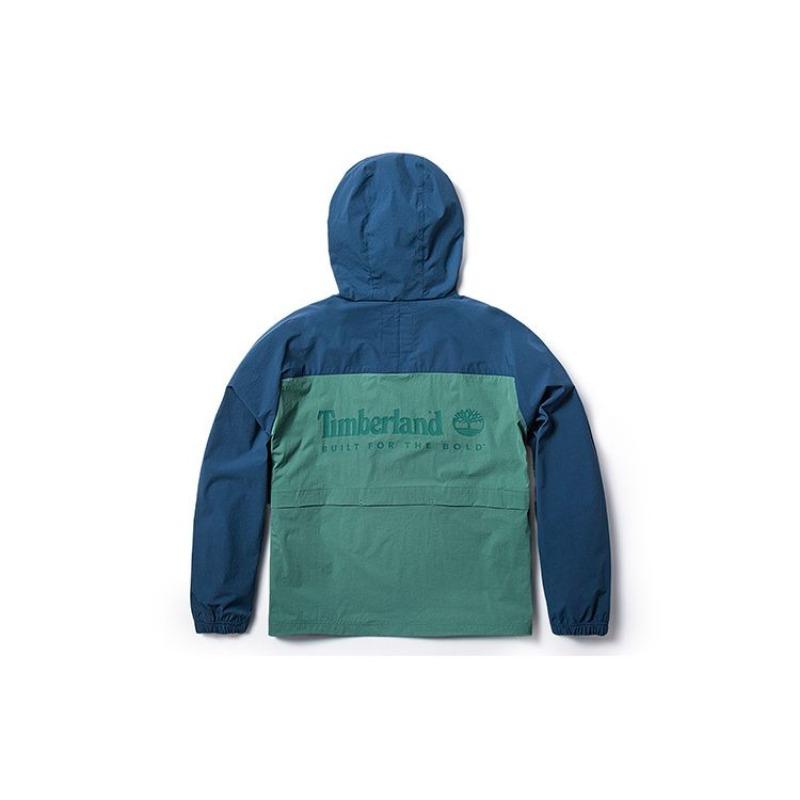 Timberland Outdoor Wasserabweisende, sonnenfeste Freizeitjacke Unisex Jacken Blau Grün A66EF-CL6