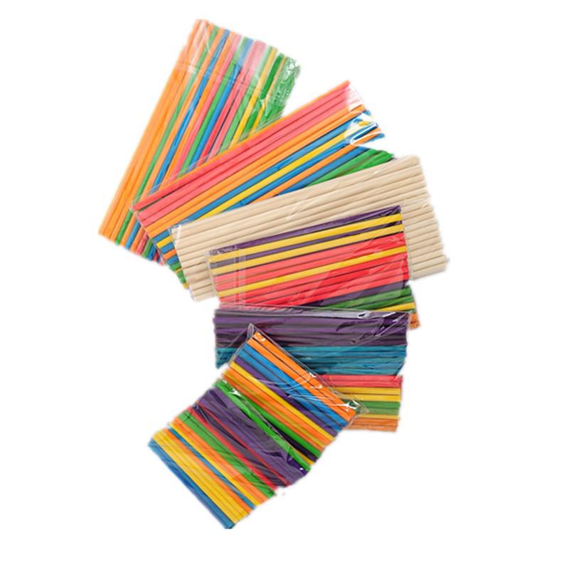 Round Birch Wood Dowels for DIY Projects, Architectural Models, and Crafts – Small Popsicle and Wooden Sticks