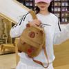 1Pc Kawaii Capybara Plush Backpack For Women Versatile Cartoon Funny Capibala Crossbody Bag Large Capacity Tote Bag