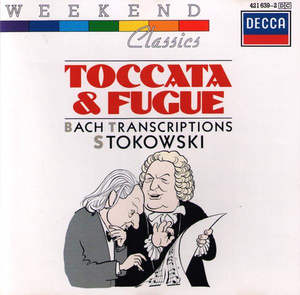 

CD STOKOWSKI CZECH PHILHARMONIC ORCHE Bach Toccata Fugue 4216392 Decca 1989 Europe Classical Used
