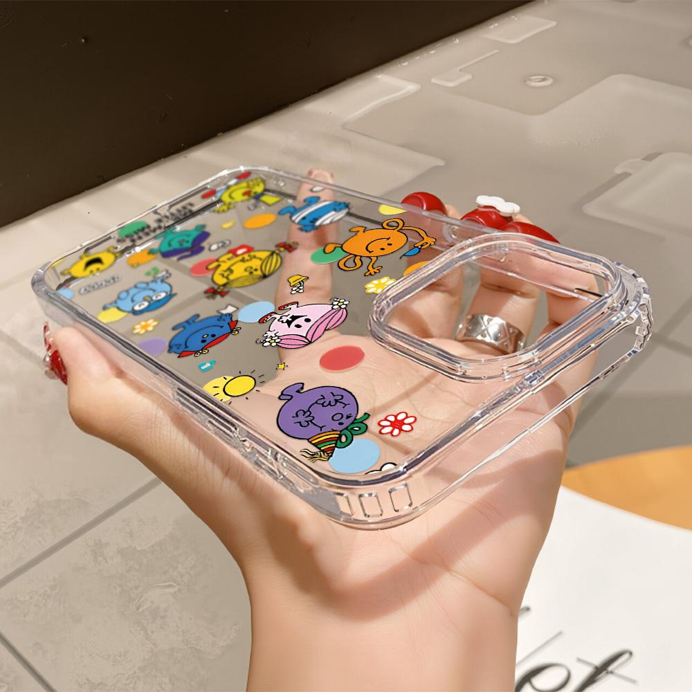 Acrylic Phone Case for iPhone 11 12 13 14 Pro 12 14 16 Pro Max for Samsung A16 A36 A56 S24 FE High-quality Painted Anti-fall Mobile Phone Case