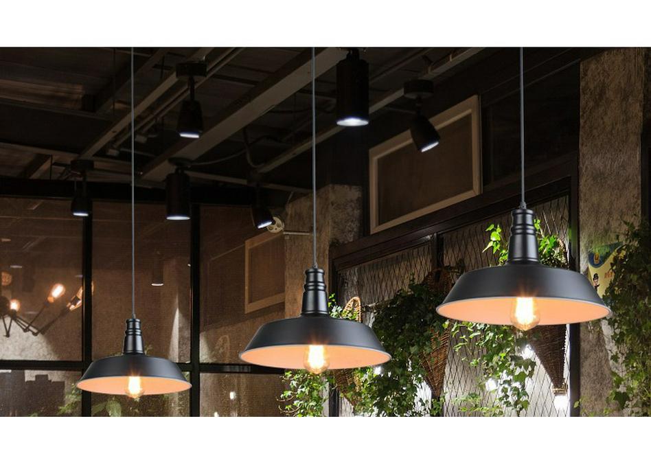 Industrial Retro Iron Pendant Lamp for Restaurants & Bars