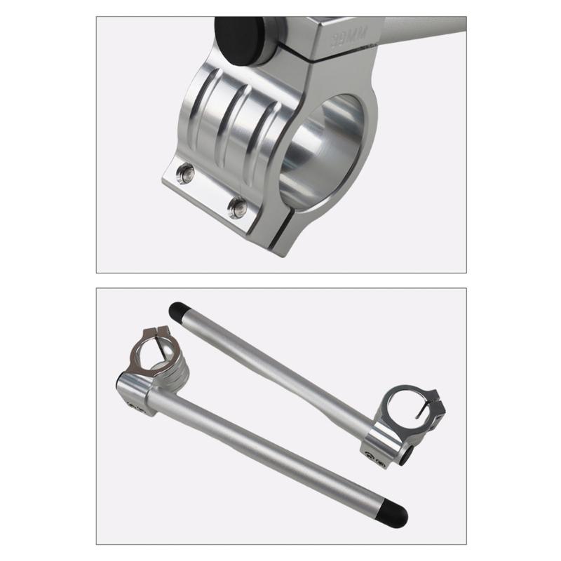 Risers Clip On Handle Bars 52mm Aluminum Motorcycle Clip On Handlebars High Performances Aluminum Clip On Handle Bars