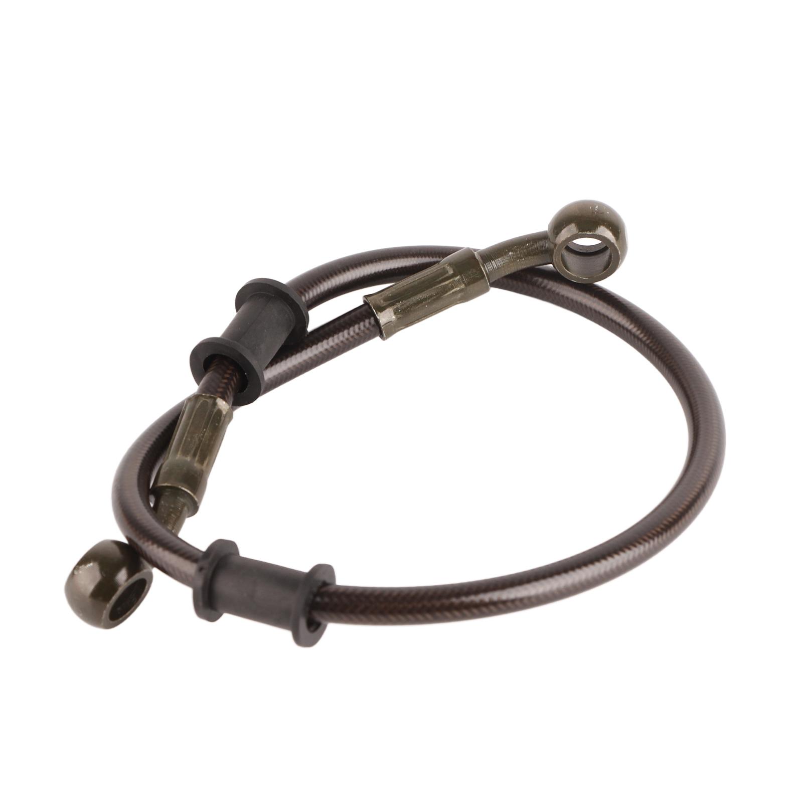 50‑ 120cm Motorcycle Brake Oil Hose Braided Steel Clutch Oil Hose Motorcycle Disc Brake Conversion Tool