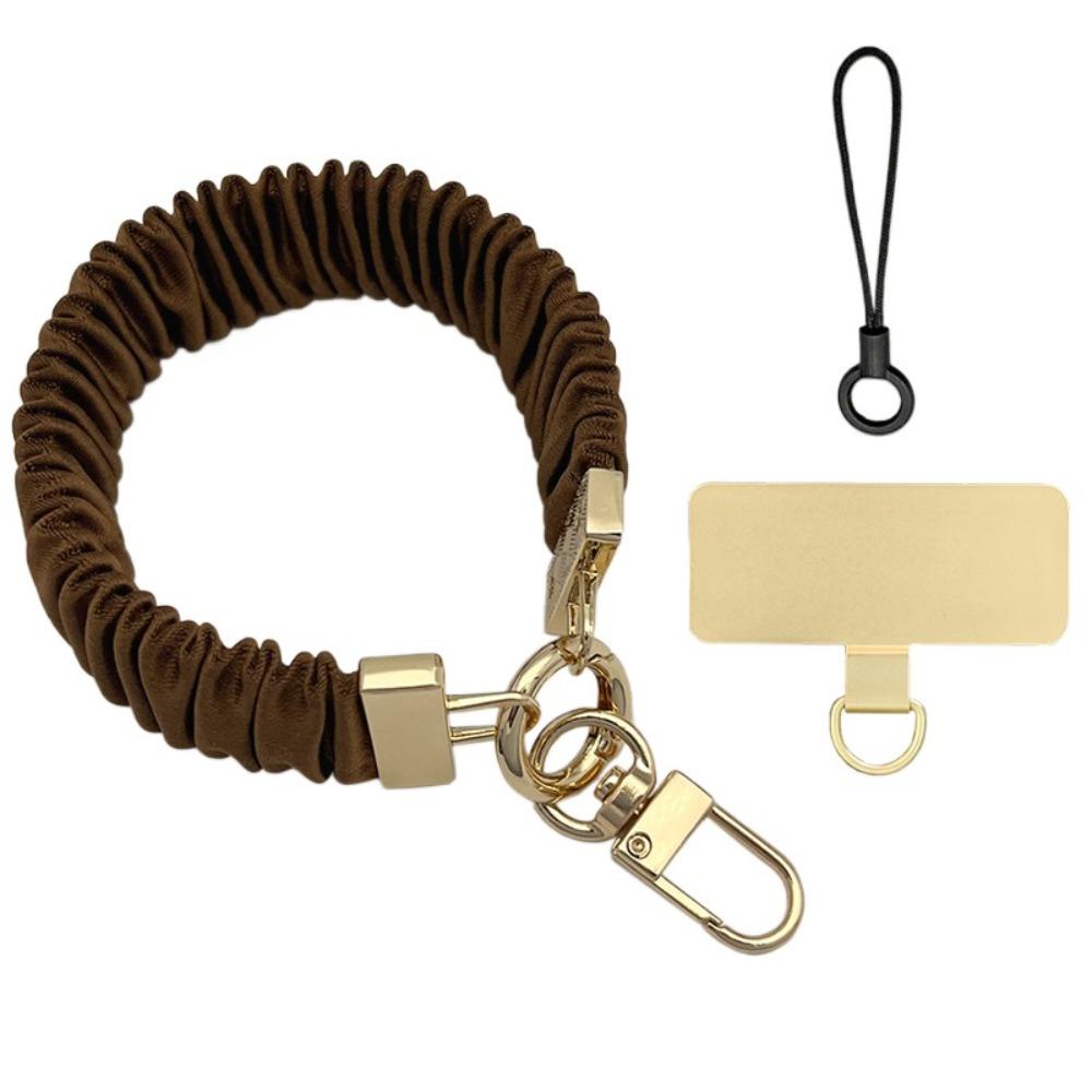 

Metal Card Mobile Phone Strap Pendant Mobile Phone Lanyard Cell Phone Chain Mobile Phone Pendant кофейный