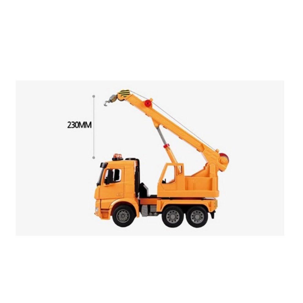 Barnieland Atlas Crane Truck Toy, Mixed Colors, 1pc