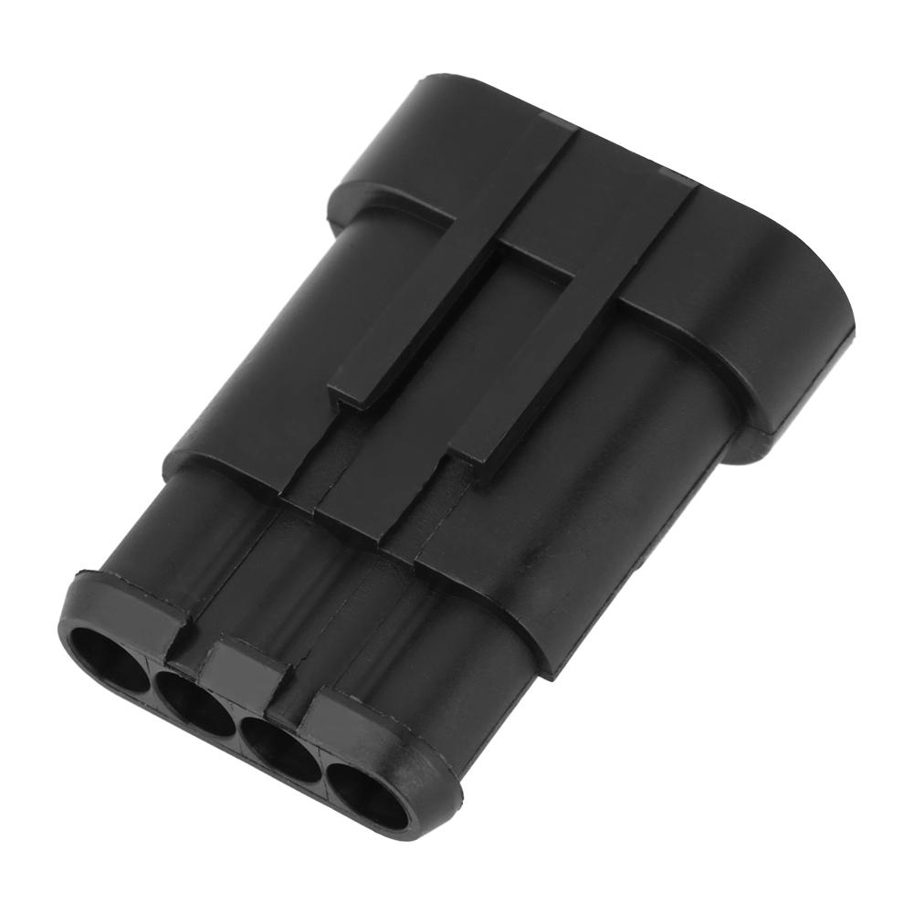 5 Kits 4pin Way Sealed Waterproof Electrical Wire Connector Plug for Car Automobile