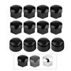 20pcs Car Cover Protective 17mm Nut Car Wheel Auto Hub Screw Antitheft Cover Cap Wheel Screw