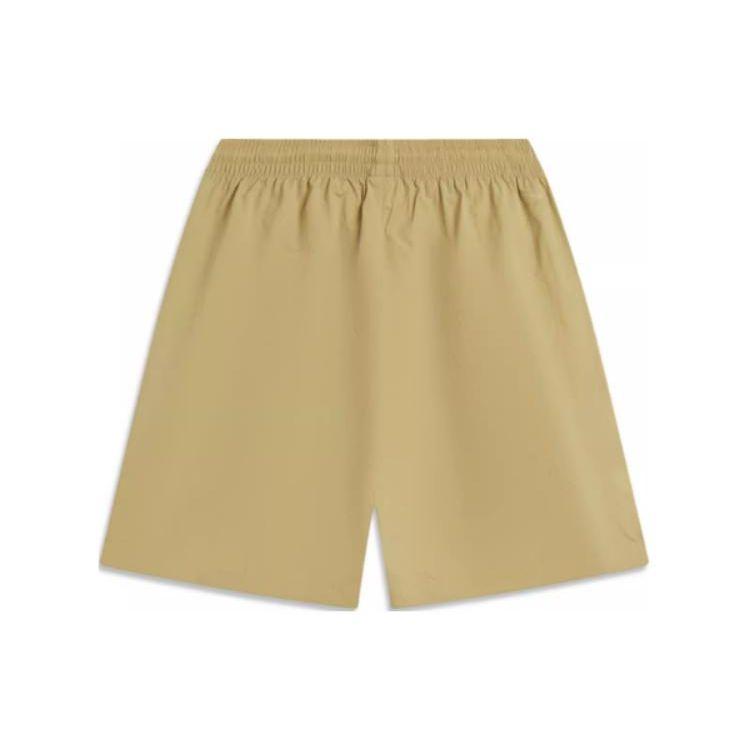 Li Ning Sports Fashion Series Ice Silk Quick-Dry Cool Comfortable Relaxed Moisture-Wicking UV-Resistant Sports Shorts Men Shorts Khaki AKSU633-4