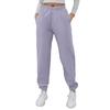 Women's Fashion Sport Solid Color Drawstring Pocket Casual Sweatpants Pants
