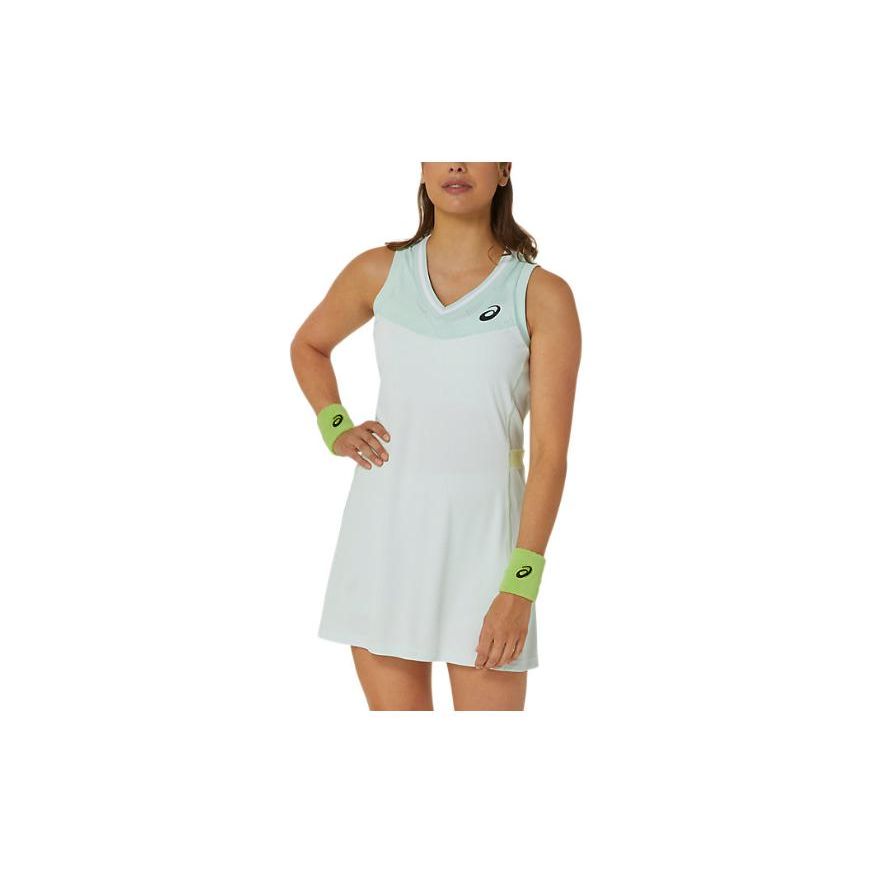 

Asics Fitted Logo Sleeveless Dress Women dresses Green 2042A292-415 XL