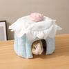 Hamster Avoidance House Cute Cake Cartoon Home Decoration Comfortable and Warm  Guinea Pig  Hamster Accessories Four Seasons