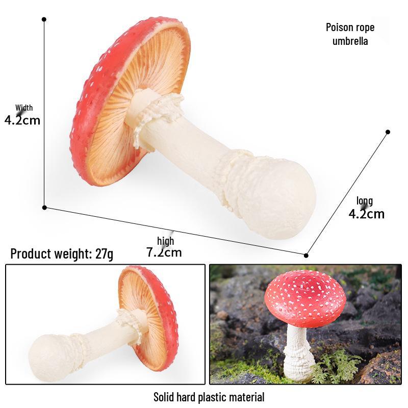 Cross-border Simulation Mushroom and Vegetable Props for Role-Playing and Decoration in Kindergarten