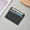 Slim PU Leather Card Holder Men Women Minimalist Wallet Compact ID Credit Case Portable Organizer
