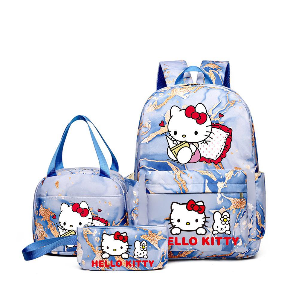 Student Schoolbag Large-Capacity Printing Junior High School College Student Casual Simple Backpack