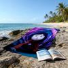 1pc Coraline (4) Beach Towel, Beach and Seaside Swimming Pool Equipment, Fashion Pattern, Rectangular, Travel Essentials