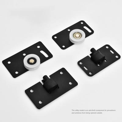 Buffer Train Wheel Runner Roller Kit Hanging Wheel Cabinet Nylon Pulley Sliding Door Wheel Door Rollers