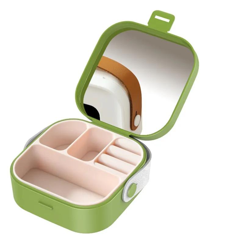 Simple And Exquisite Jewelry Storage Box Portable And Multifunctional Separated Jewelry Lipstick Decoration Organizing Box YLE25