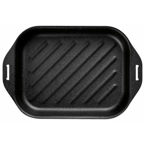 Made in Japan Takagi Glee-ru Removable Handle Grill Pan with Stainless Steel Lid and Handle, Square, 3-Piece Set