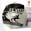 1pc Elvis Presley Automatic Open, Windproof, Compact Travel Umbrella, Gift for Birthday, Christmas, Business 93085