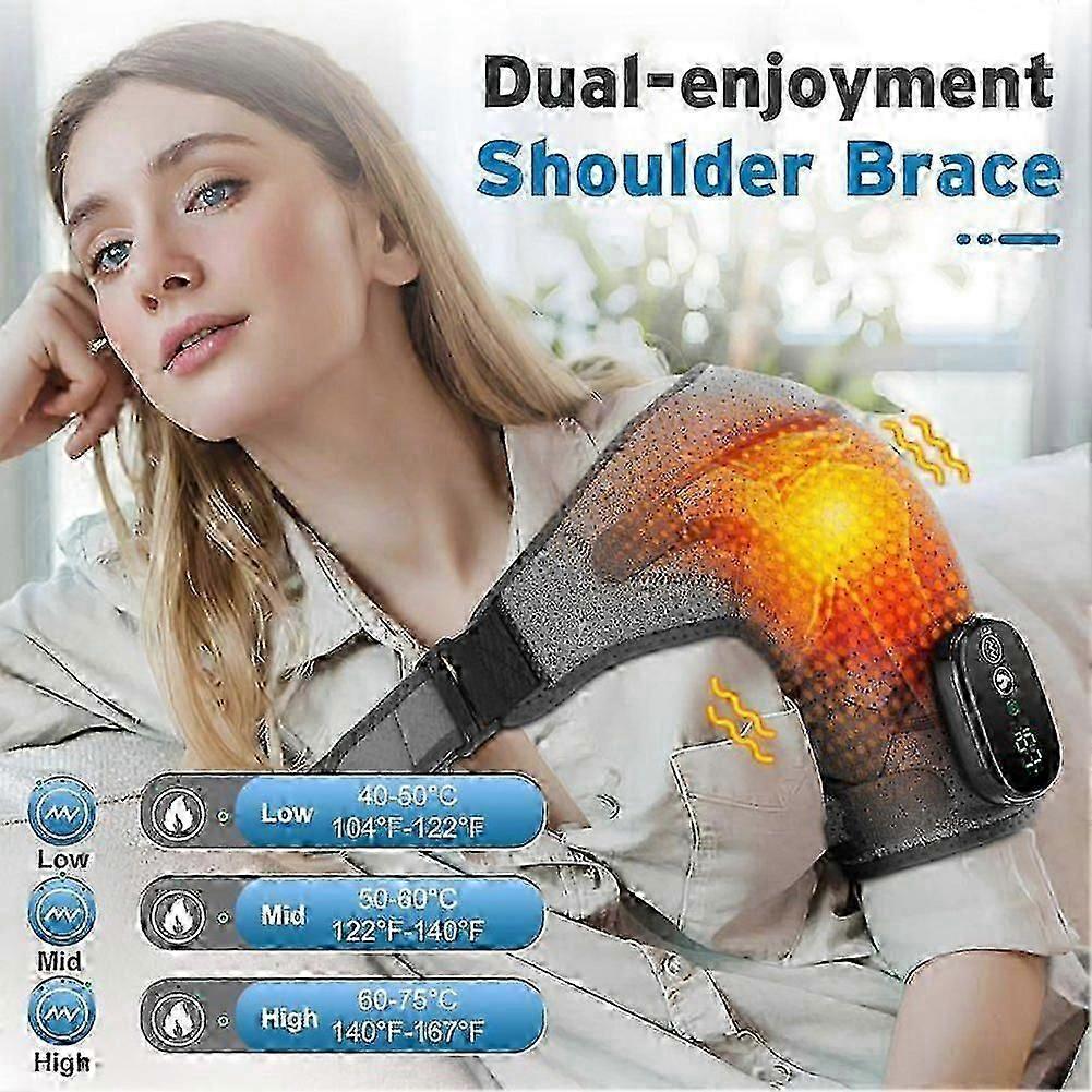 Best Heated Shoulder Massager, Deep Tissue Massage with Heat Therapy, Touch Control, Pain Relief for Muscle Recovery 2026