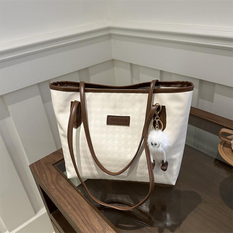 Borsa Street Style da Donna Grande Capacità in PU Borsa a Spalla da Pendolare per Uso Quotidiano