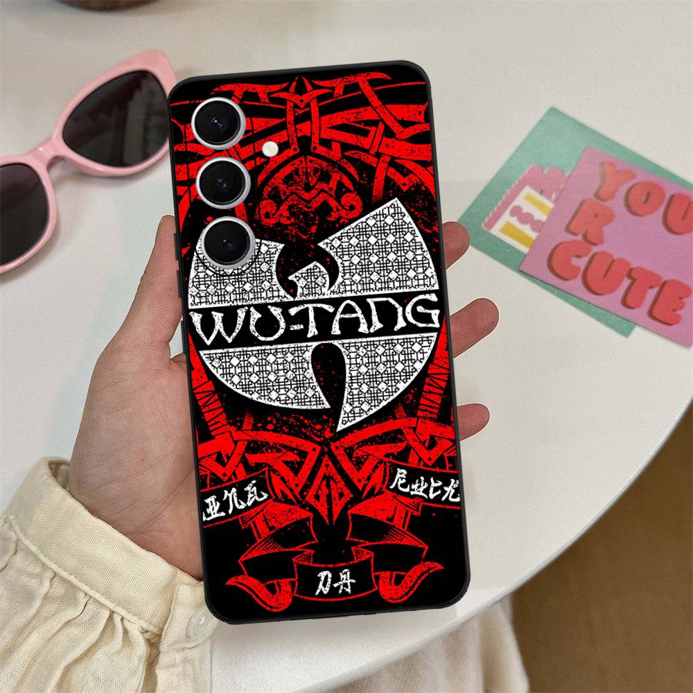 Fashion Trends WU-T-TANG CLANs Phone Case For Samsung S 24 Fe 25 Ultra Plus 20 Lite 21 30 22 23 24 22 Ultra 5G Fundas