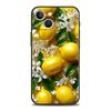 Phone Case Cover for iPhone 17 16 15 14 13 12 Pro Max 11 Pro Max 17 AIR Plus Shockproof Soft TPU Summer Fresh Fruit Lemon Print