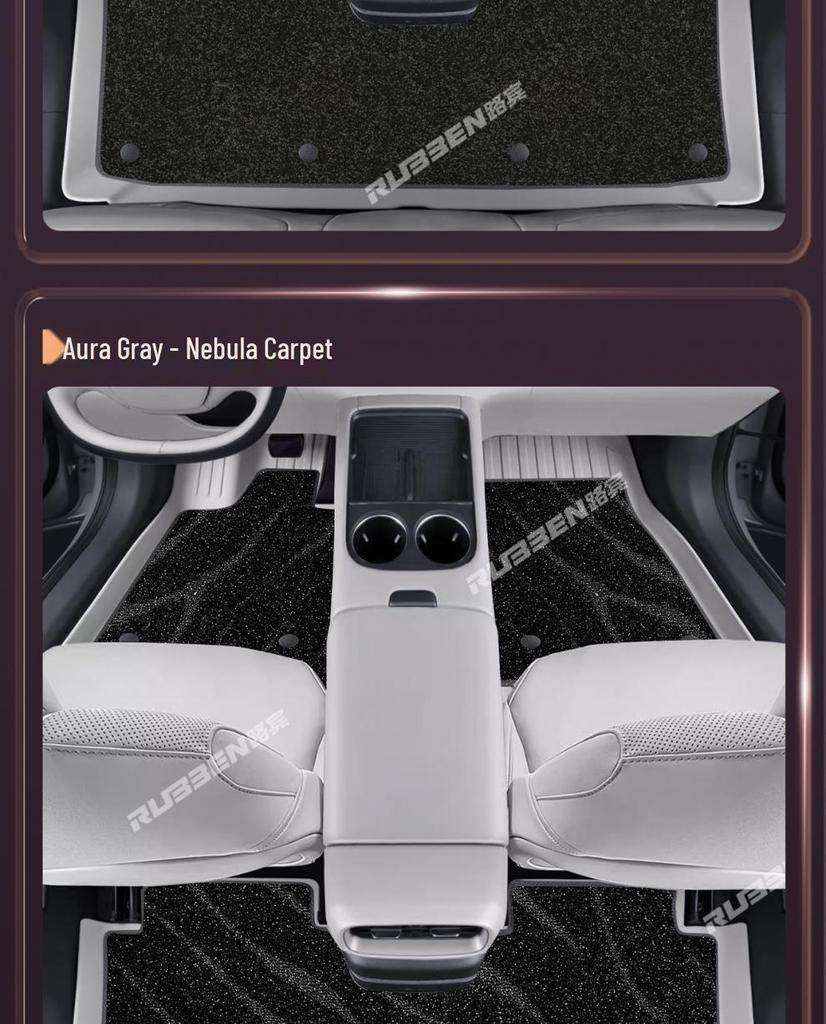 Compatible XPeng G6 TPE Floor & Trunk Mats, Interior Accessories